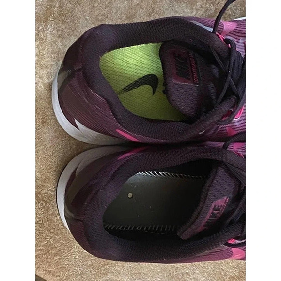 Nike Zoom Pegasus 34 Womens US 7.5 Athletic Lace Up Running Sneakers Preowned - Picture 8 of 12